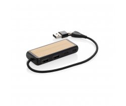 Hub USB, plastik z recyklingu P308.5601