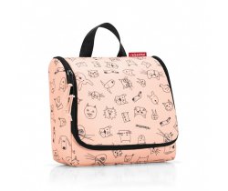 Kosmetyczka toiletbag kids cats and dogs rose