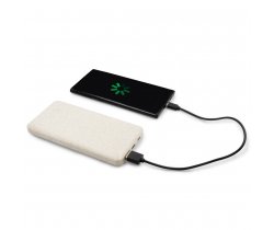 Power bank 8000 mAh ze słomy pszenicznej V0725