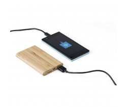 Bambusowy power bank 4000 mAh V0339