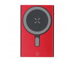 Magnetyczny bezprzewodowy power bank 5000 mAh z aluminium z recyklingu, ładowarka bezprzewodowa 15W VA601