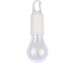 Wisząca lampka "żarówka", karabińczyk VA439