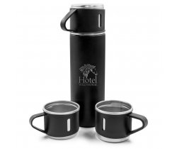 Termos 420 ml i 3 kubki 150 ml | Quavean VA117