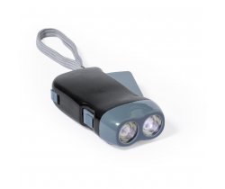 Latarka na dynamo 2 LED V2116