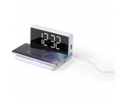 Ładowarka bezprzewodowa 5W, zegar na biurko z budzikiem V0392