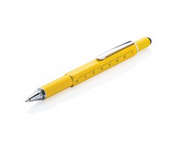 Długopis wielofunkcyjny, linijka, poziomica, śrubokręt, touch pen V1996