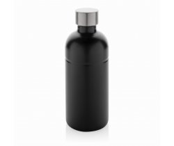 Butelka sportowa 800 ml Soda do napojów gazowanych, stal węglowa z recyklingu P435.801