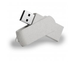 Pamięć USB "twist" 16GB ze słomy pszenicznej V0383