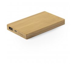 Bambusowy power bank 5000 mAh V0355