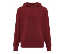Luźna bluza z kapturem z bawełny z recyklingu Iqoniq Yoho T9402.007