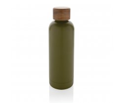 Butelka termiczna 500 ml Wood, stal nierdzewna z recyklingu P435.537