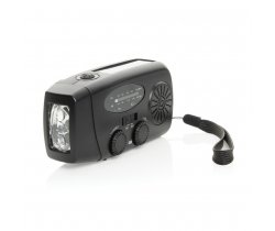 Radio survivalowe AM / FM, power bank 1800 mAh, latarka RescueWave P326.4301