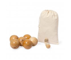 Drewniana gra zręcznościowa, kule do gry w Boule V2093