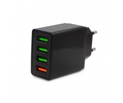 Ładowarka ścienna z 4 portami USB V0195