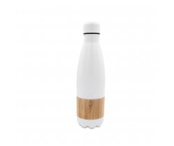 Butelka termiczna 500 ml z bambusowym elementem V4855