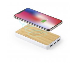 Bezprzewodowy power bank 8000 mAh, ładowarka bezprzewodowa 5W V0314