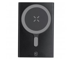 Magnetyczny bezprzewodowy power bank 5000 mAh z aluminium z recyklingu, ładowarka bezprzewodowa 15W VA601