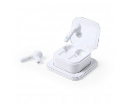 Bezprzewodowe słuchawki douszne, ładowarka bezprzewodowa 5W V0164