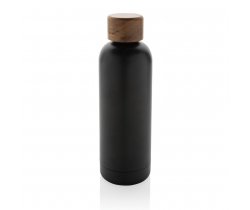 Butelka termiczna 500 ml Wood, stal nierdzewna z recyklingu P435.531