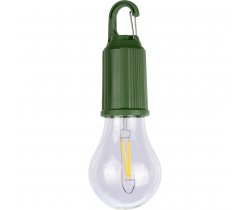 Wisząca lampka "żarówka", karabińczyk VA439