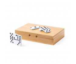 Gra domino w bambusowym pudełku V8370