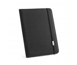 EMERGE FOLDER II. Teczka A4 z 300D 100% rPET z zamknięciem na gumkę 93580