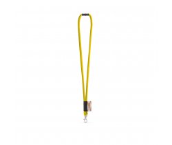 WISBECH. SET Lanyard TUBE Long (Ø 7 mm) z karabińczykiem 9 mm i zapięciem bezpieczeństwa Ø 7 mm 94422