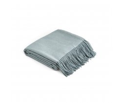 SMOOTH. 100% akrylowy koc ze wstążką i kartą do personalizacji (270 g / m²) 99044