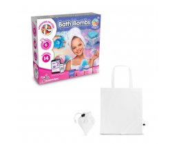 Bath Bombs Kit V. Gra edukacyjna dostarczany ze składaną torbą prezentową 190T 35841