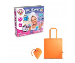 Bath Bombs Kit V. Gra edukacyjna dostarczany ze składaną torbą prezentową 190T 35841