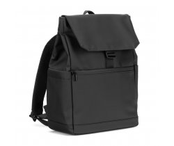 AZORES BAG. Plecak na laptopa (16") z PU, z klapką zakrywającą wszystkie komory 92578