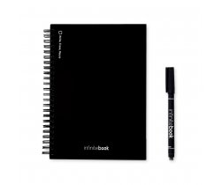 STARTER KIT INFINITEBOOK A5. Zestaw zawiera „Infinitebook”, zestaw do czyszczenia, marker i uchwyt na marker 33203