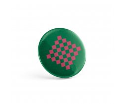 Button PIN 12. Okrągła przypinka magnetyczna z otwieraczem do butelek 73132
