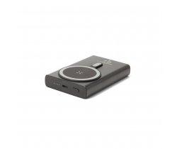 WRIGHT 10. Magnetyczny powerbank z superszybkim ładowaniem z recyklingowanego aluminium i recyklingowanego ABS o pojemności 10 000 mAh 97216