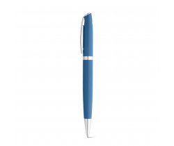 RE-LANDO-SET. Zestaw długopis i pióro kulkowe z korpusem wykonanym w 100% z aluminium pochodzącego z recyklingu 91778