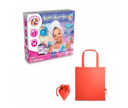 Bath Bombs Kit V. Gra edukacyjna dostarczany ze składaną torbą prezentową 190T 35841