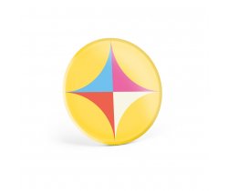 Button PIN 9. Okrągła przypinka 73129