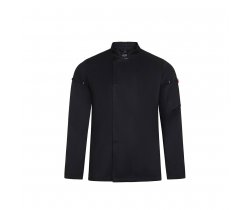 VL AGNI. Kurtka kucharska unisex (190 g / m²) z bawełny (35%) i poliestru z recyklingu (65%) 36161