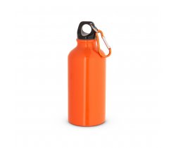 LANDSCAPE S. Aluminiowa butelka sportowa z karabińczykiem 400 ml 94601