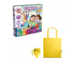 Crayon Factory Kit II. Gra edukacyjna dostarczany ze składaną torbą prezentową 190T 35805