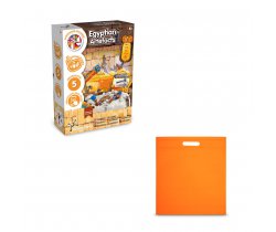Ancient Egypt Excavation Kit IV. Gra edukacyjna dostarczany z torebką prezentową z włókniny (80 g / m²) 35854