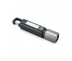 WIGGINS. Latarka z tworzywa ABS, z diodą LED o mocy 2 W (53 lumeny) z przodu i diodą COB (53 lumeny) na górze 98173