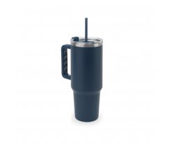 JOYNER XL. Duży kubek podróżny ze stali nierdzewnej (91% z recyklingu) z podwójnymi ściankami izolowanymi próżniowo i matowym wykończeniem 1300 ml 94373