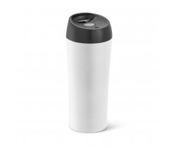 MONARDA. Kubek podróżny 470 ml ze stali nierdzewnej i PP 94681