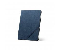 HUXLEY. Notatnik A5 z kartkami w linie FSC™ w kolorze kości słoniowej 93338