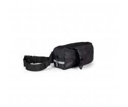 DELFOS POUCH SHINY. Torba biodrowa z 300D poliestru pochodzącego (błyszczące wykończenie) i 600D poliestru pochodzącego z elementami odblaskowymi 92091A