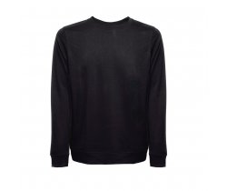 THC COLOMBO. Bluza (unisex) z włoskiego materiału frotte bez zapięcia 30266