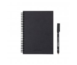 STARTER KIT INFINITEBOOK A5 PLANNER TEXTURE. Zestaw zawierający „Infinitebook” w twardej oprawie, 1 zestaw do czyszczenia, 1 marker i 1 uchwyt na długopis 33210