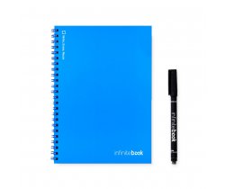 INFINITEBOOK PLAIN A5. Infinitebook z elastyczną okładką i 15 zwykłymi stronami do tablicy 33200
