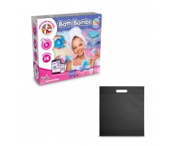 Bath Bombs Kit IV. Gra edukacyjna dostarczany z torebką prezentową z włókniny (80 g / m²) 35840
